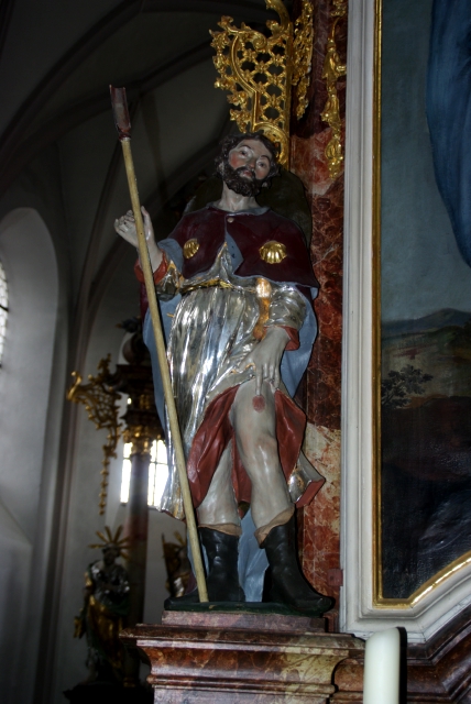 Jakobus in der Jakobskirche in Gottsdorf